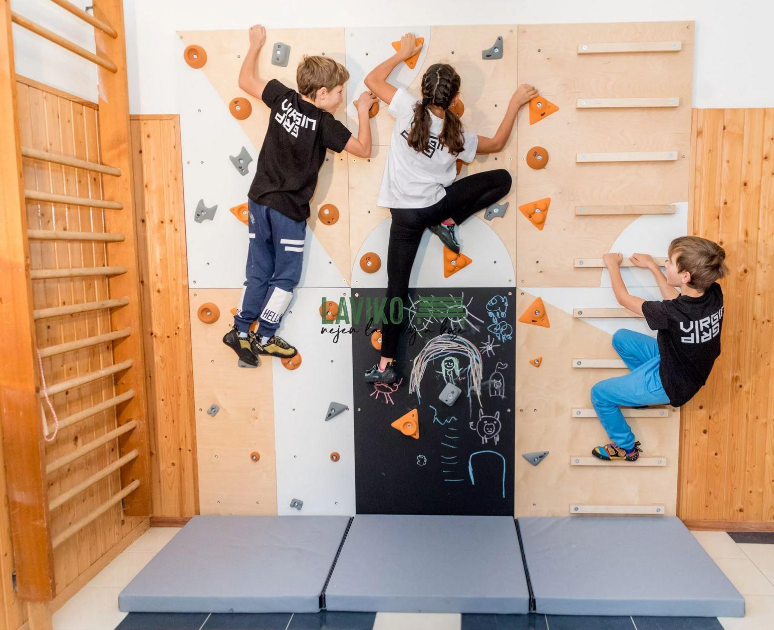 Sada lezeckých chytů BLOCKids, univerzální