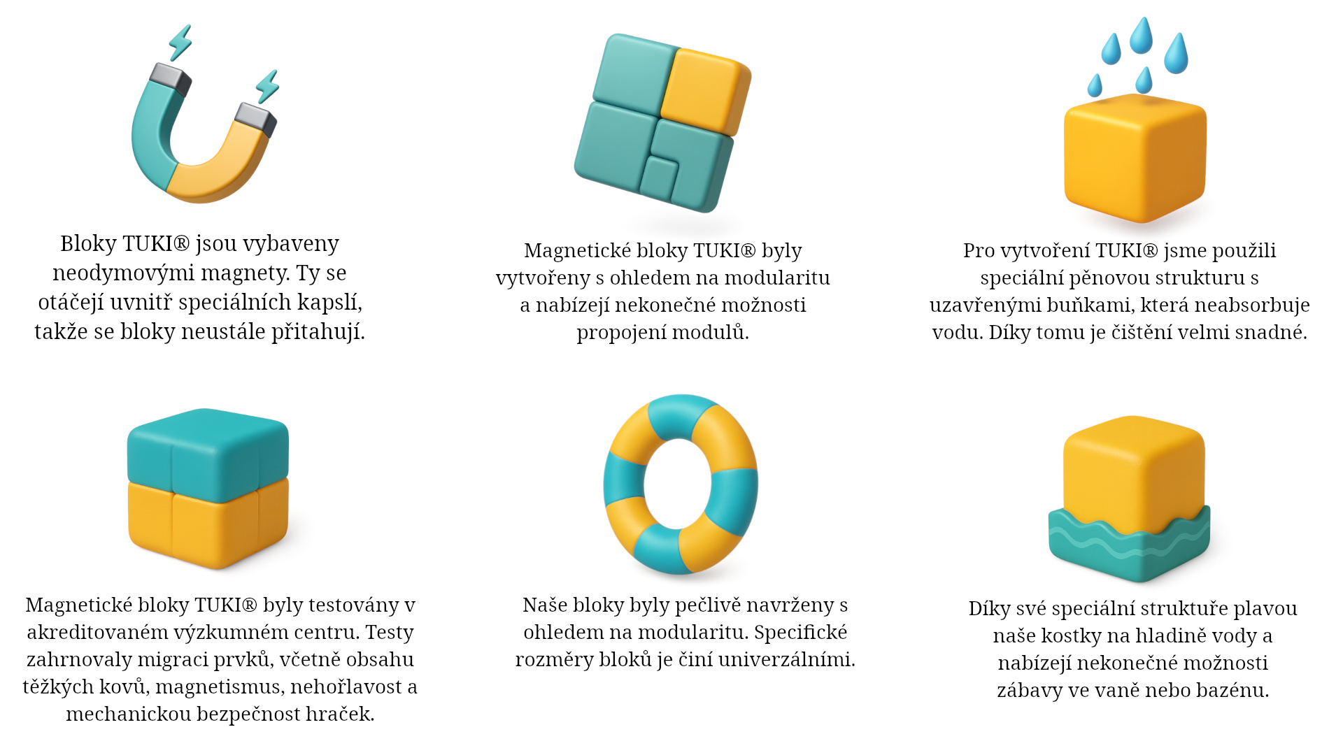 Magnetická stavebnice TUKI STARTIX, 200 dílů