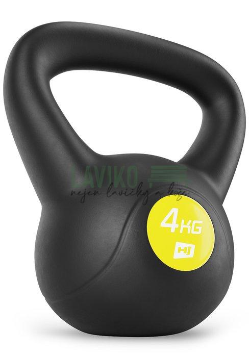 Vinylová činka Kettlebell, 4 kg