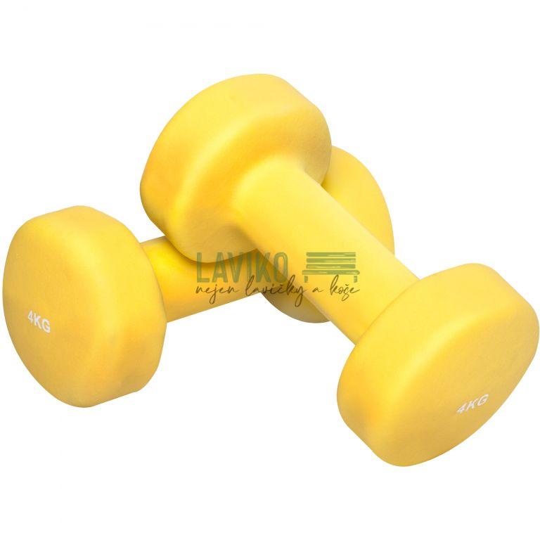 Fitness činky HANDY, 8 kg