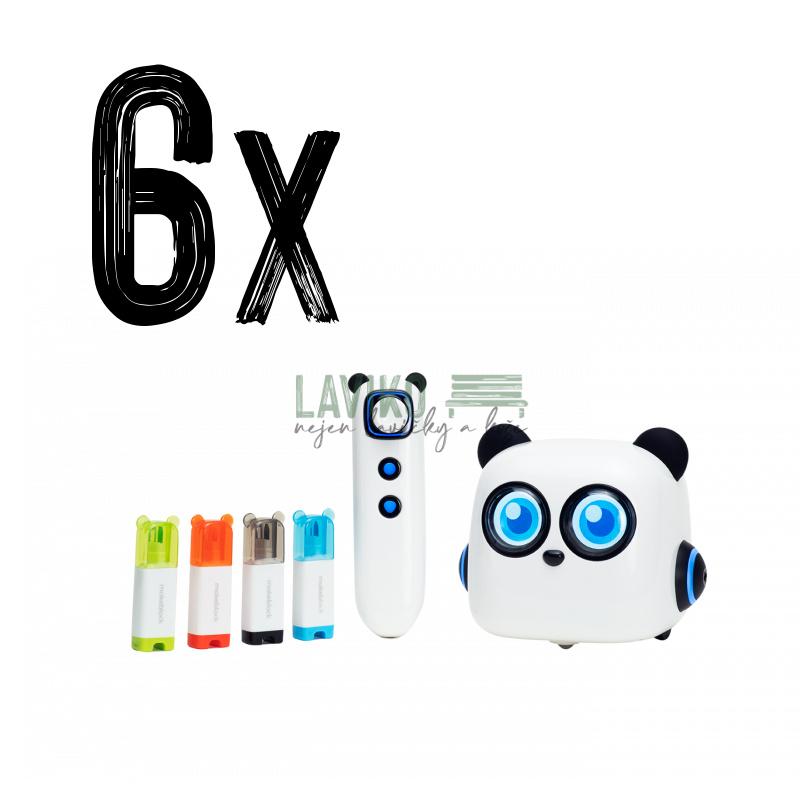 VÝHODNÁ SADA - 6x Robůtek KOCOUREK mTiny Discover kit