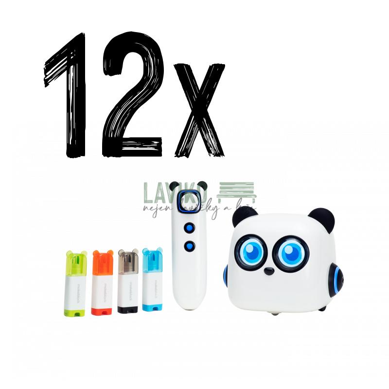 VÝHODNÁ SADA - 12x Robůtek KOCOUREK mTiny Discover kit