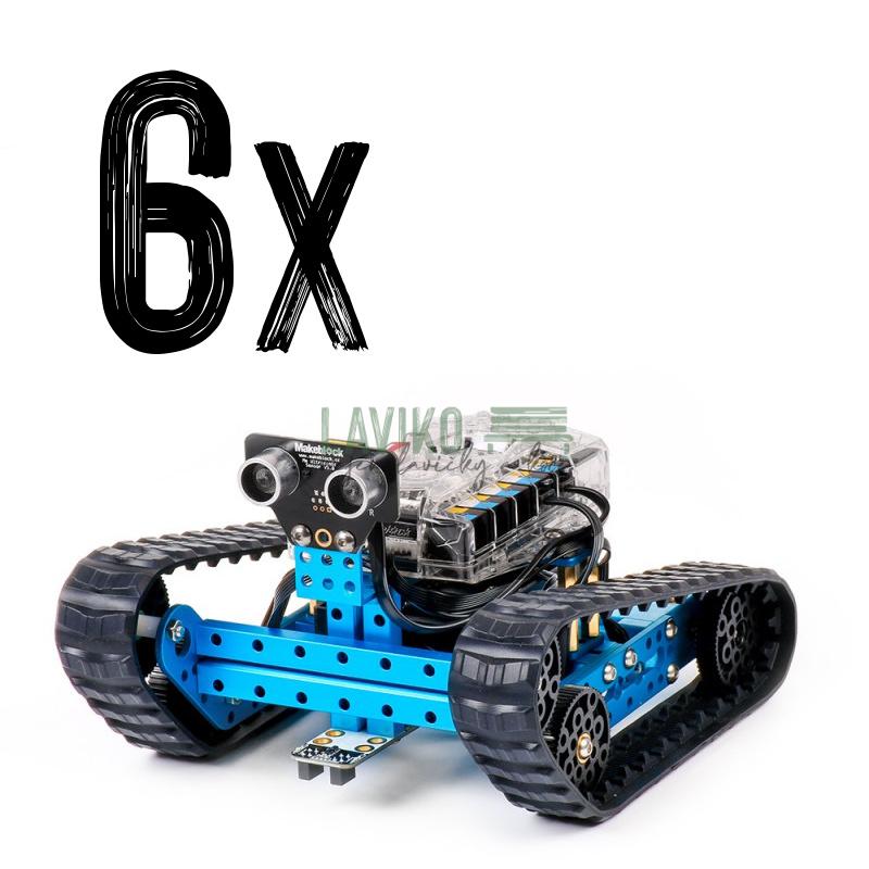 VÝHODNÁ SADA - 6x Programovatelný robot RANDIQ