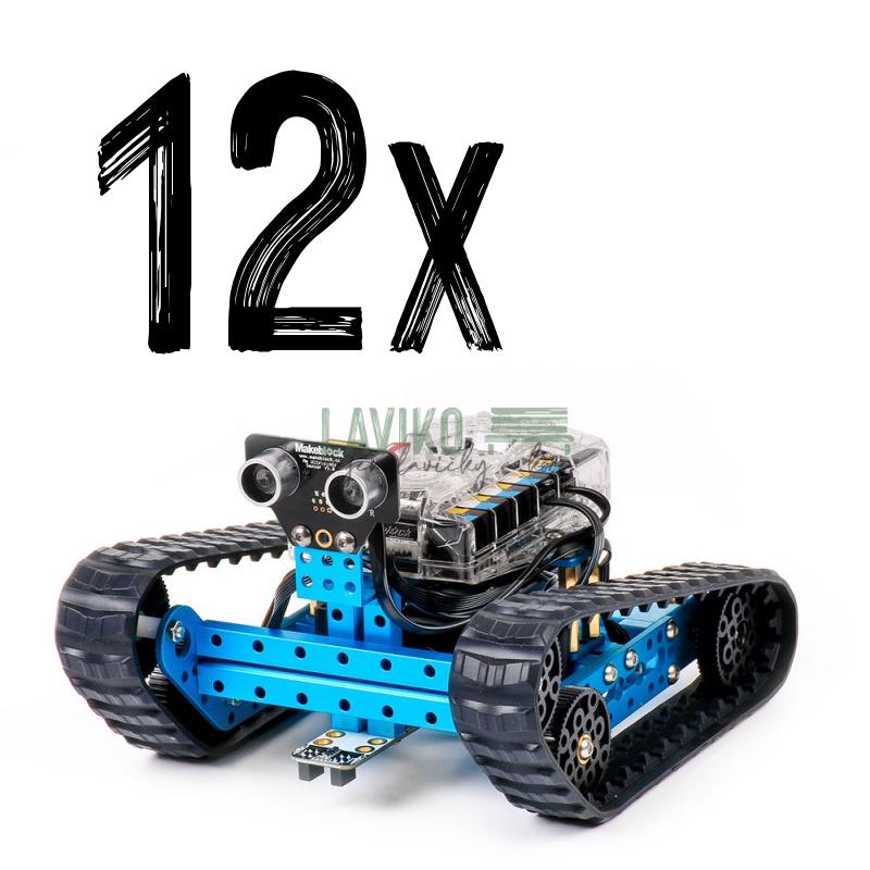 VÝHODNÁ SADA - 12x Programovatelný robot RANDIQ