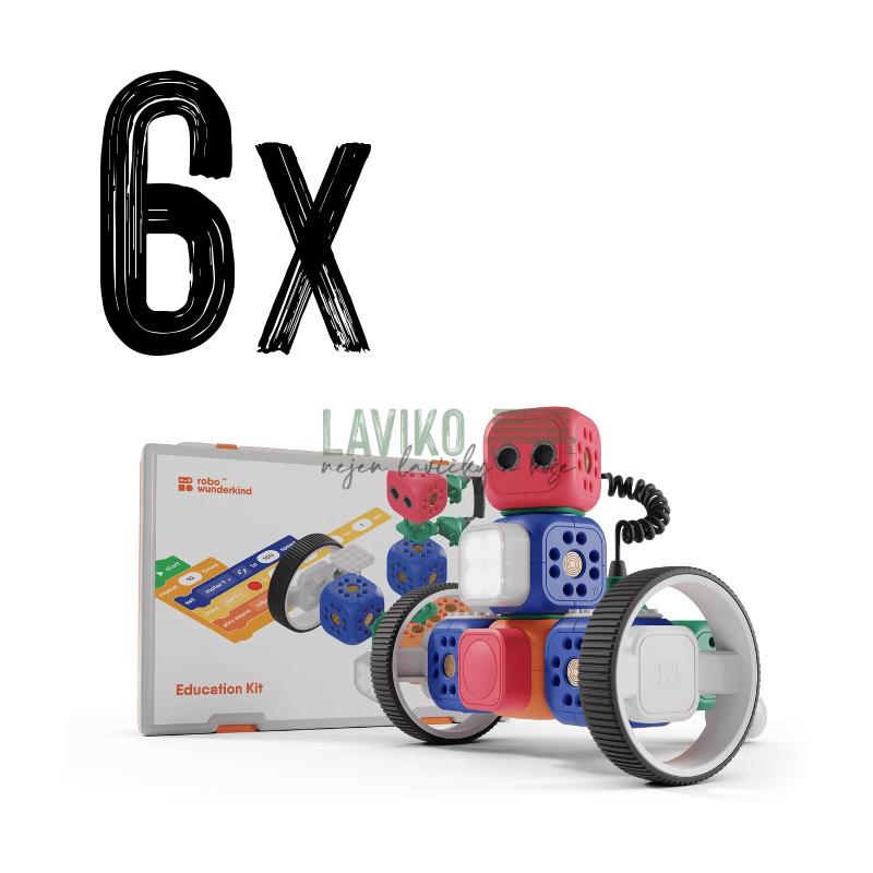 VÝHODNÁ SADA - 6x Vzdělávací sada ROBO Kit