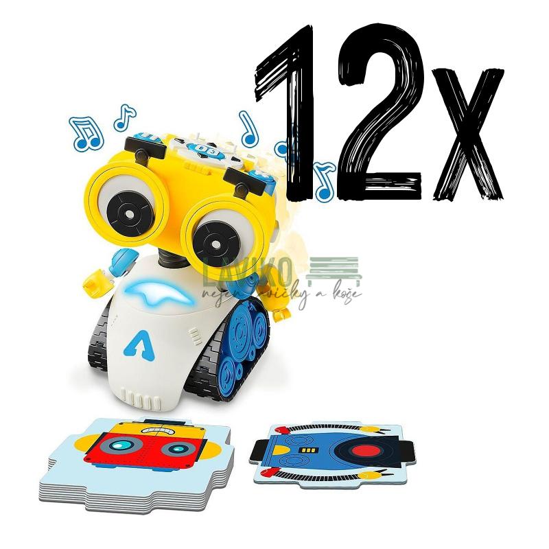 VÝHODNÁ SADA - 12x Robot ANDY, programovatelný