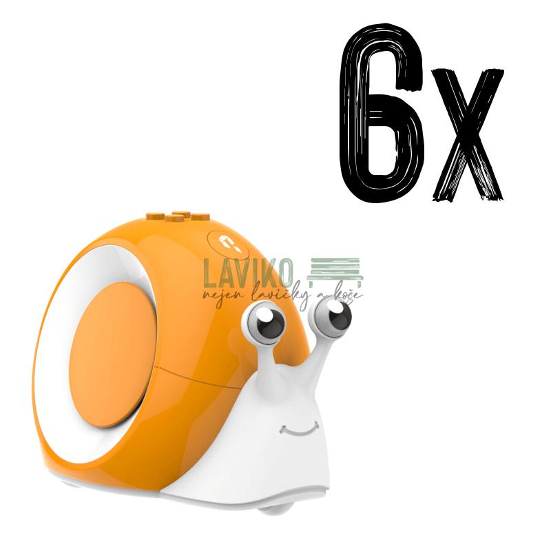 VÝHODNÁ SADA - 6x Šnek FREK qODO, programovatelný