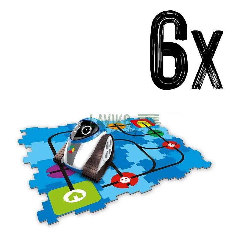 VÝHODNÁ SADA - 6x Robot WOKI, programovatelný