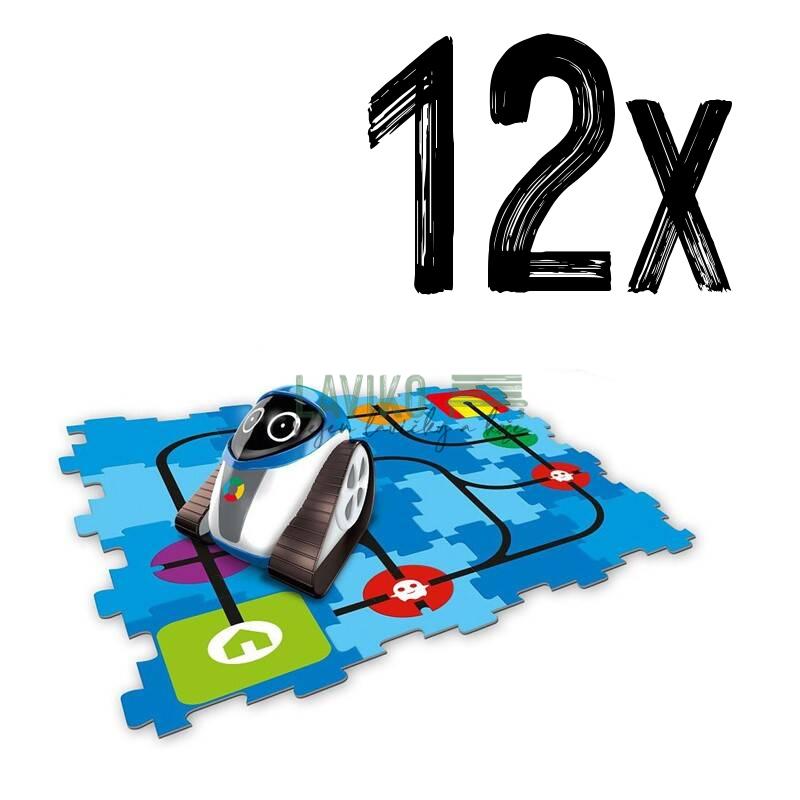 VÝHODNÁ SADA - 12x Robot WOKI, programovatelný
