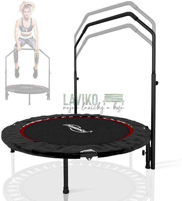 Mini trampolína PHYSIO EX plus, s madlem