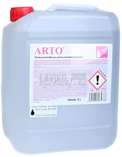 Bezoplachová virucidní dezinfekce ploch ARTO, 5 litrů